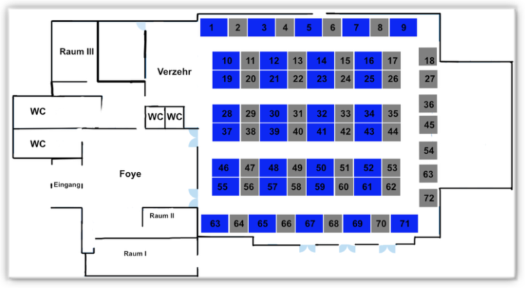 Standplan Messe Birnbach